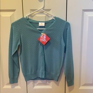 Hanna Andersson girls cardigan sweater